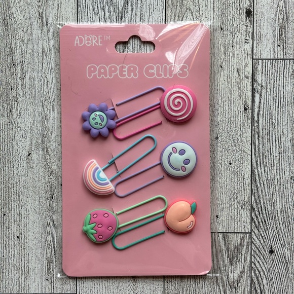 Cute Girl Stocking Stuffer Bundle | Pen, Magnetic Frames, Keychain, Clips - Picture 3 of 7